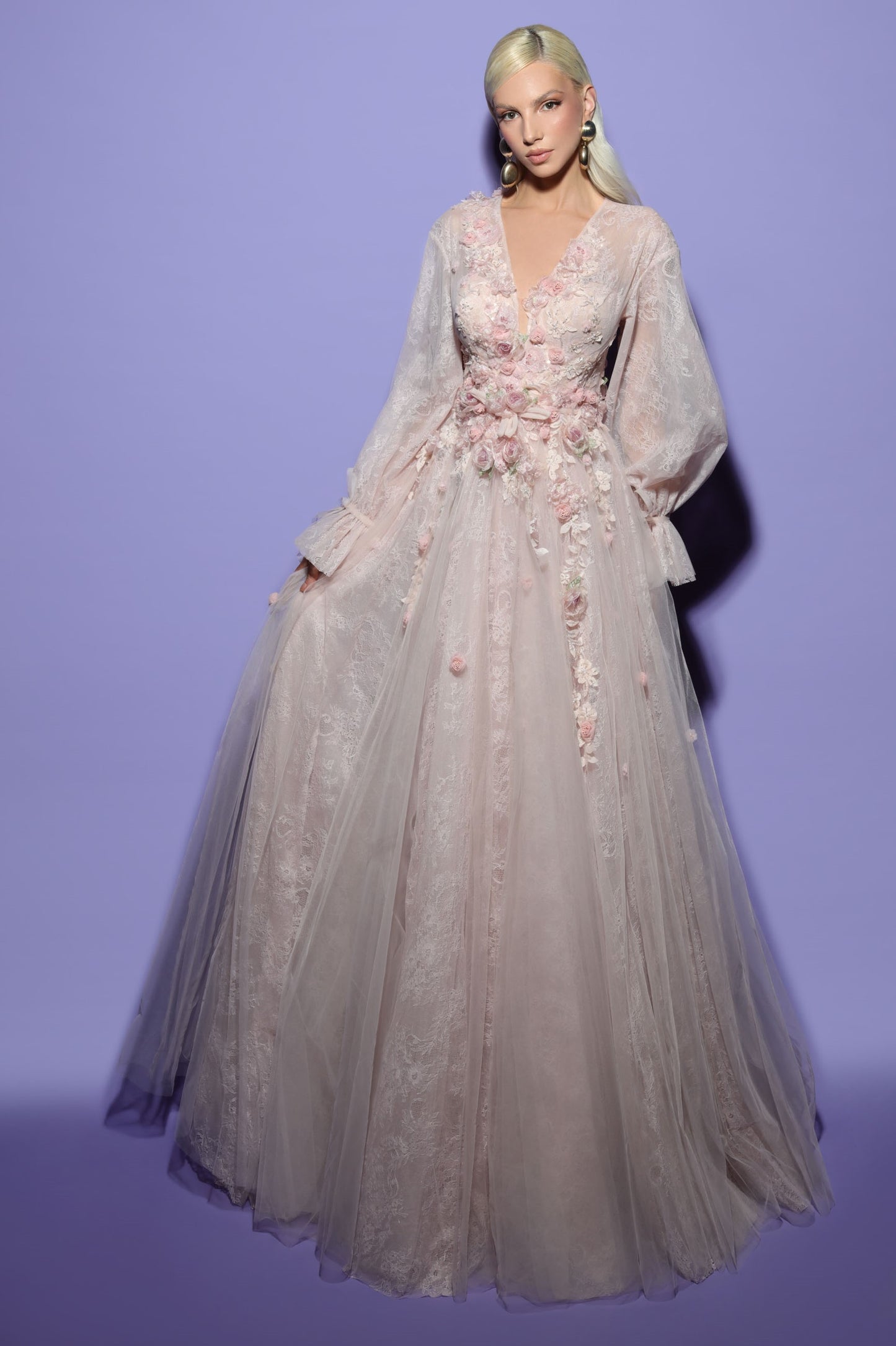 Long Sleeve OPHELIA Gown