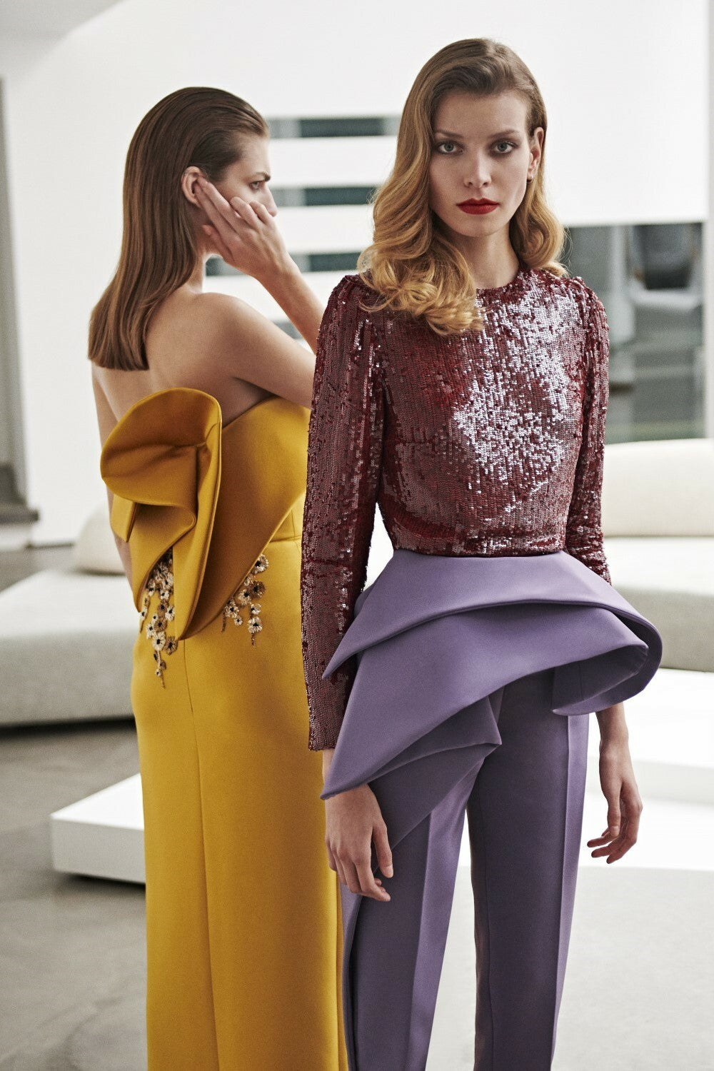 Long Sleeve Paillette Top and Pant