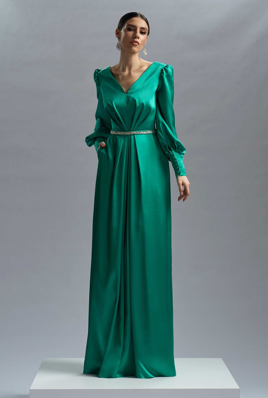 Satin Artemis Gown