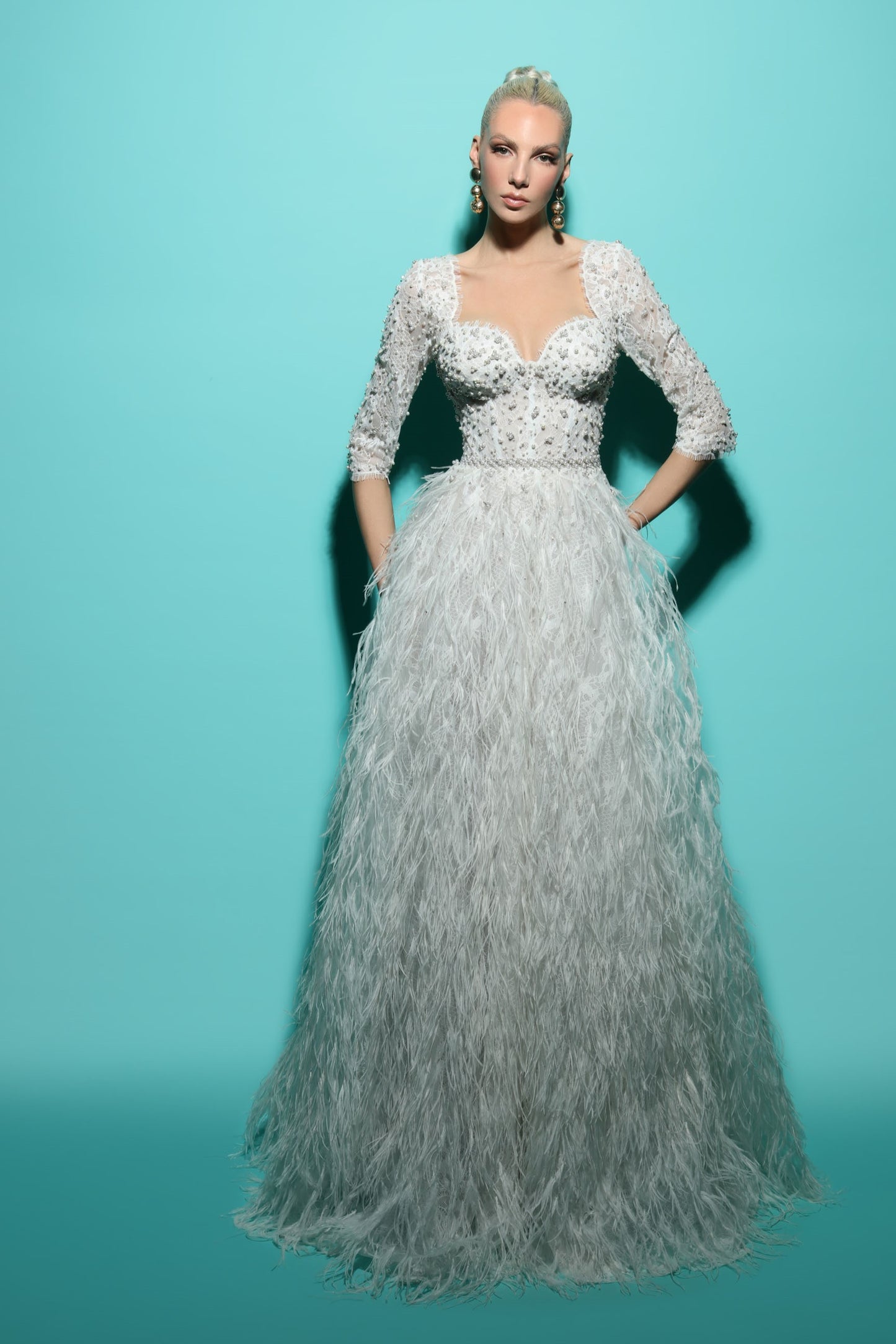 Elbow Sleeve DIEM Gown