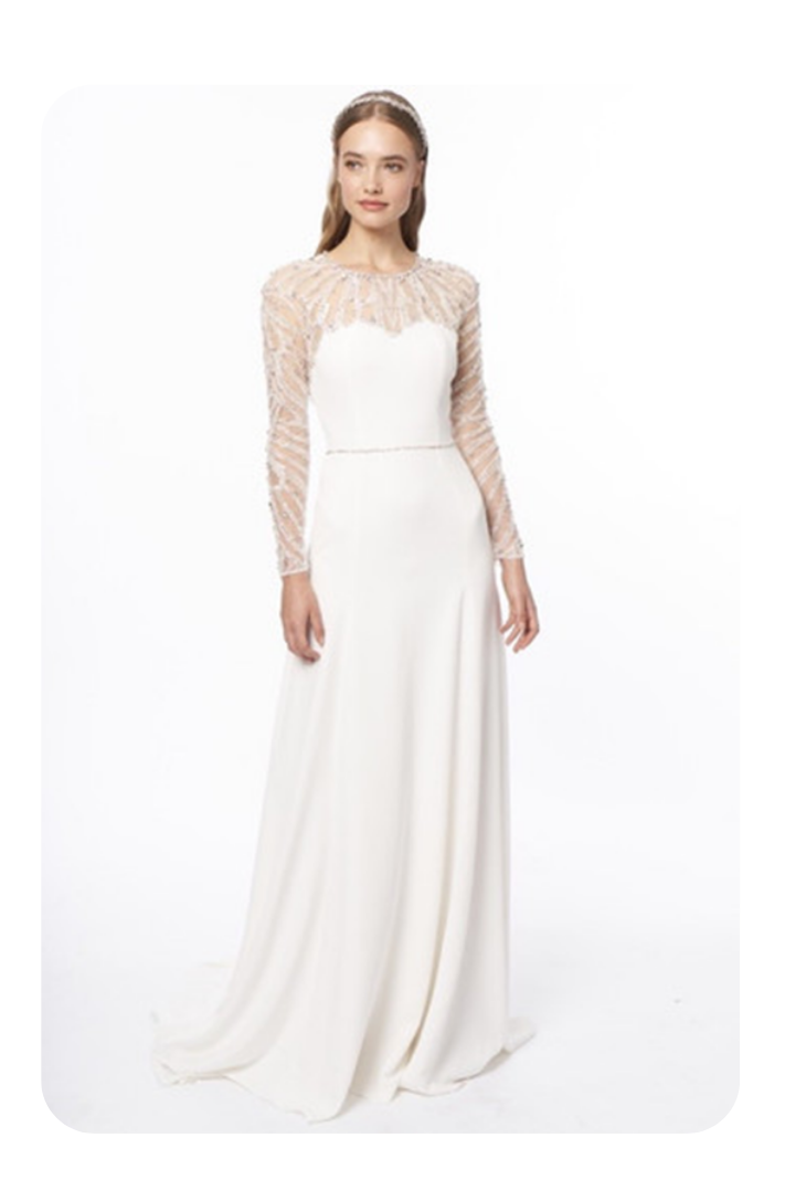 Long Sleeve Bridal Gown