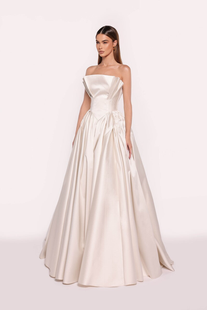 Jenia Taffeta A-Line Gown