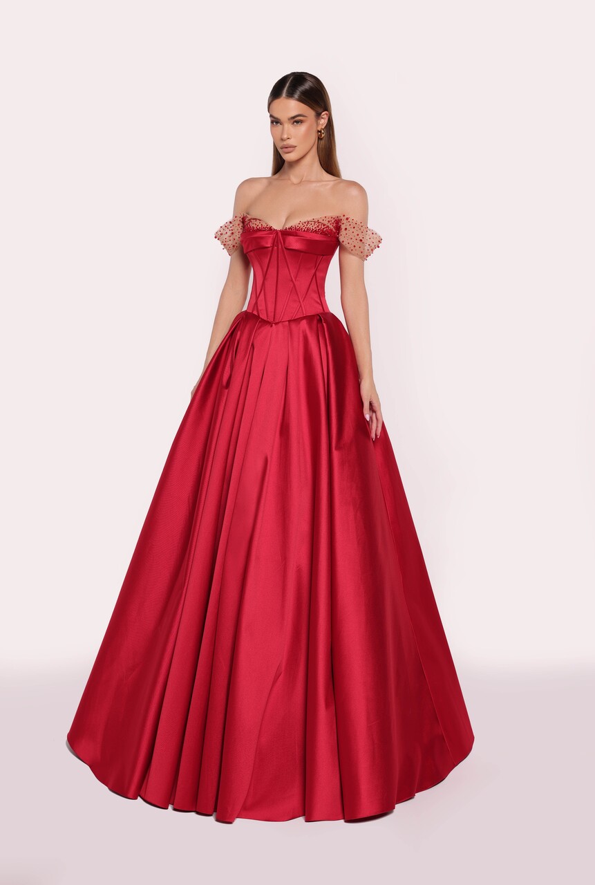 Escurs Taffeta Gown