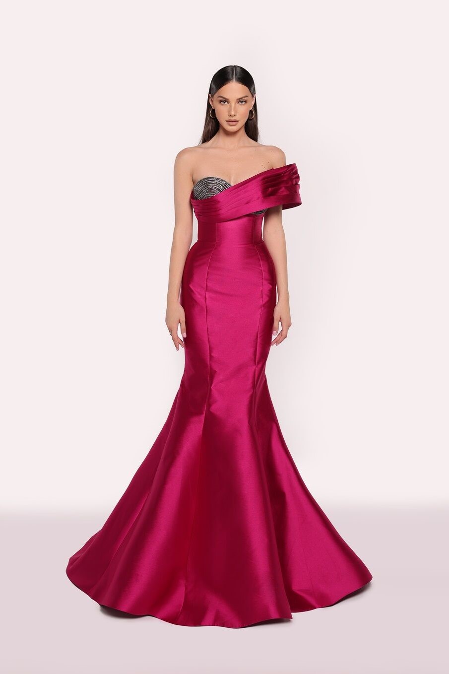 Louisa Sangria Gown