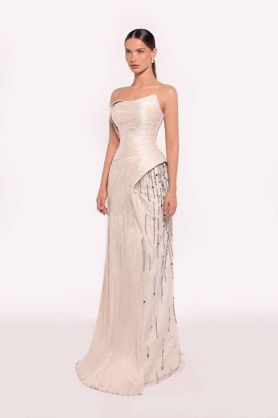 Delfina Taffeta Gown