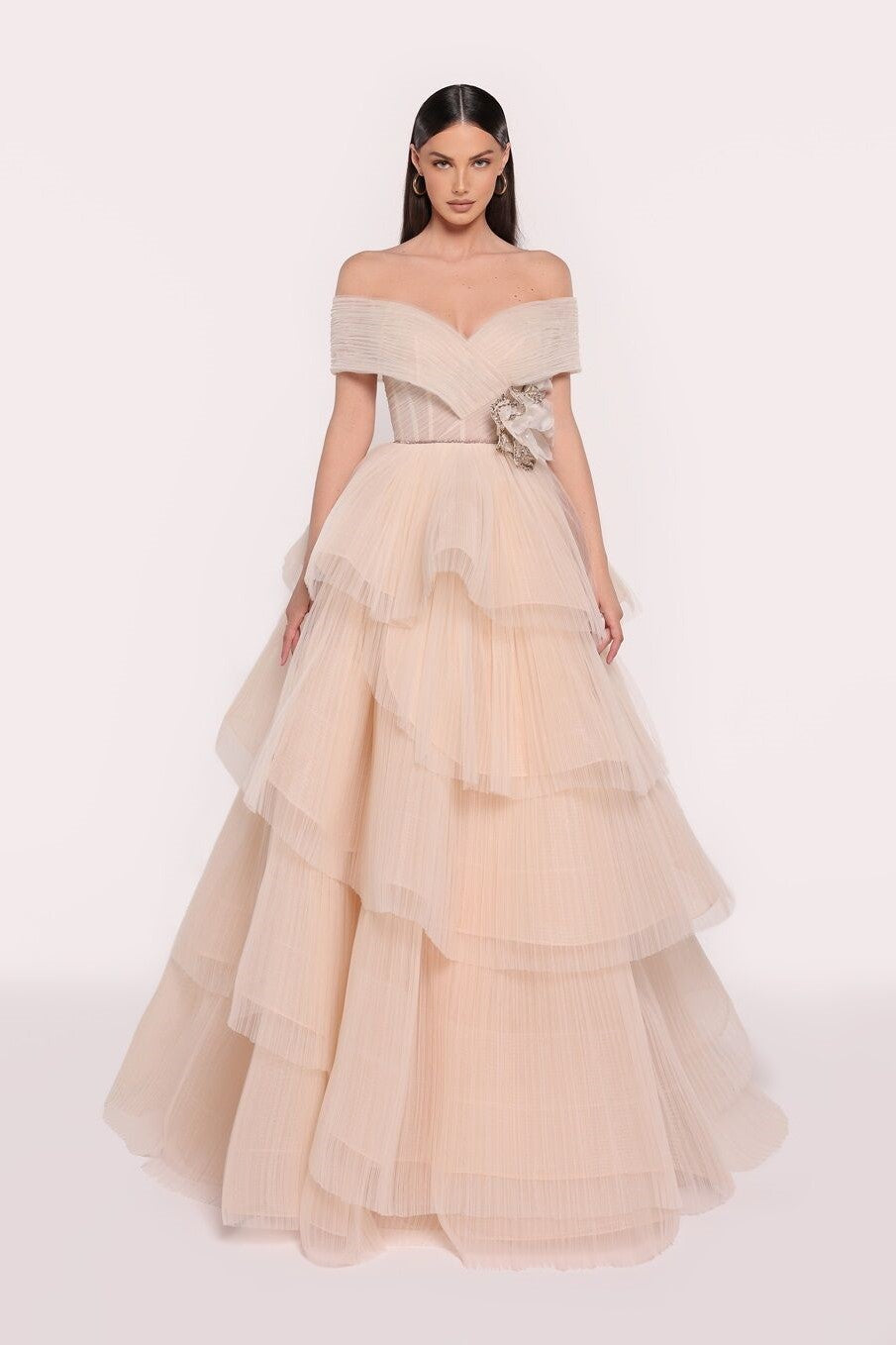 Charlize Tulle Gown