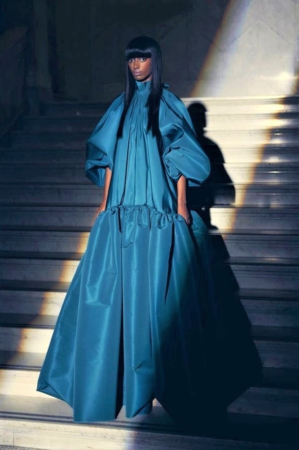 Reese Silk Faille Gown