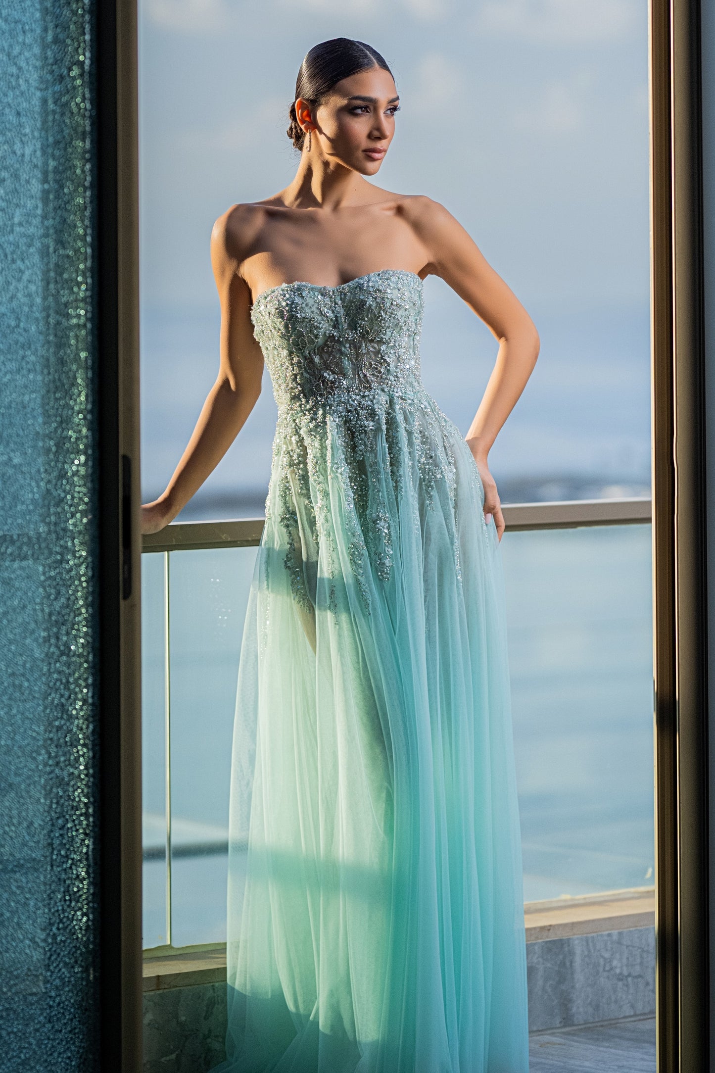 Claire Tulle Gown