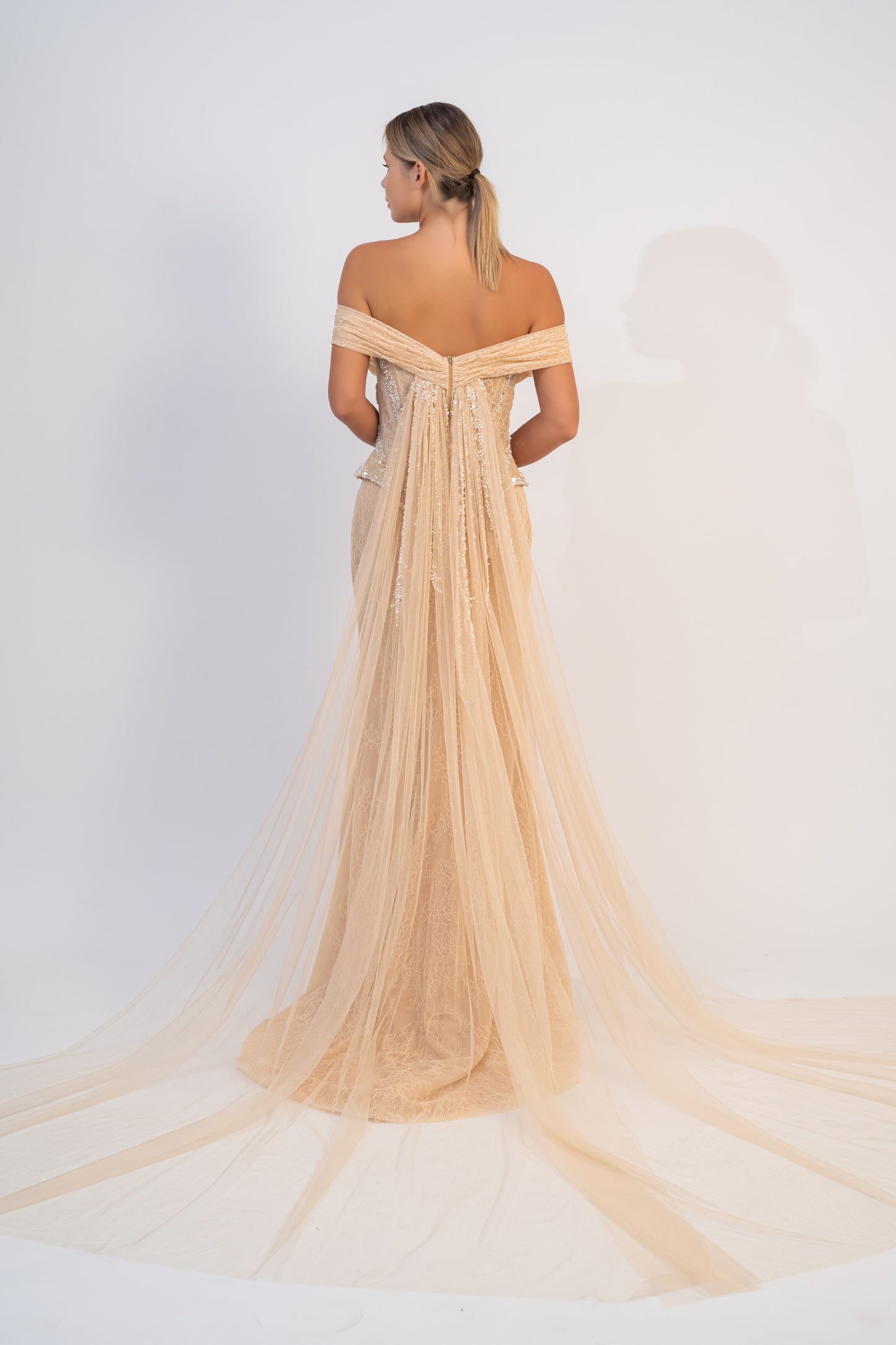 Off Shoulder Mermaid Gown