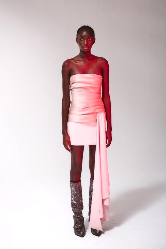 Strapless Short Dress