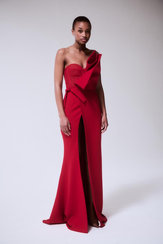 Structured Bodice Gown