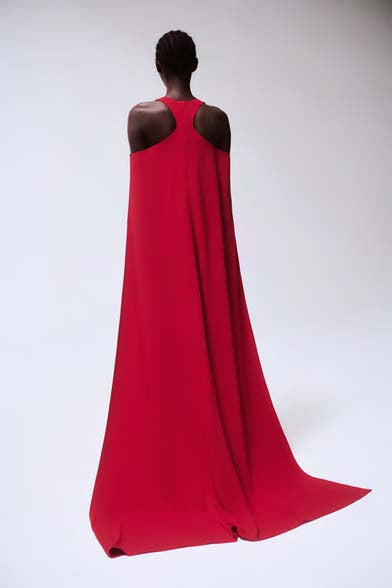 Halter  Neck Corset Gown