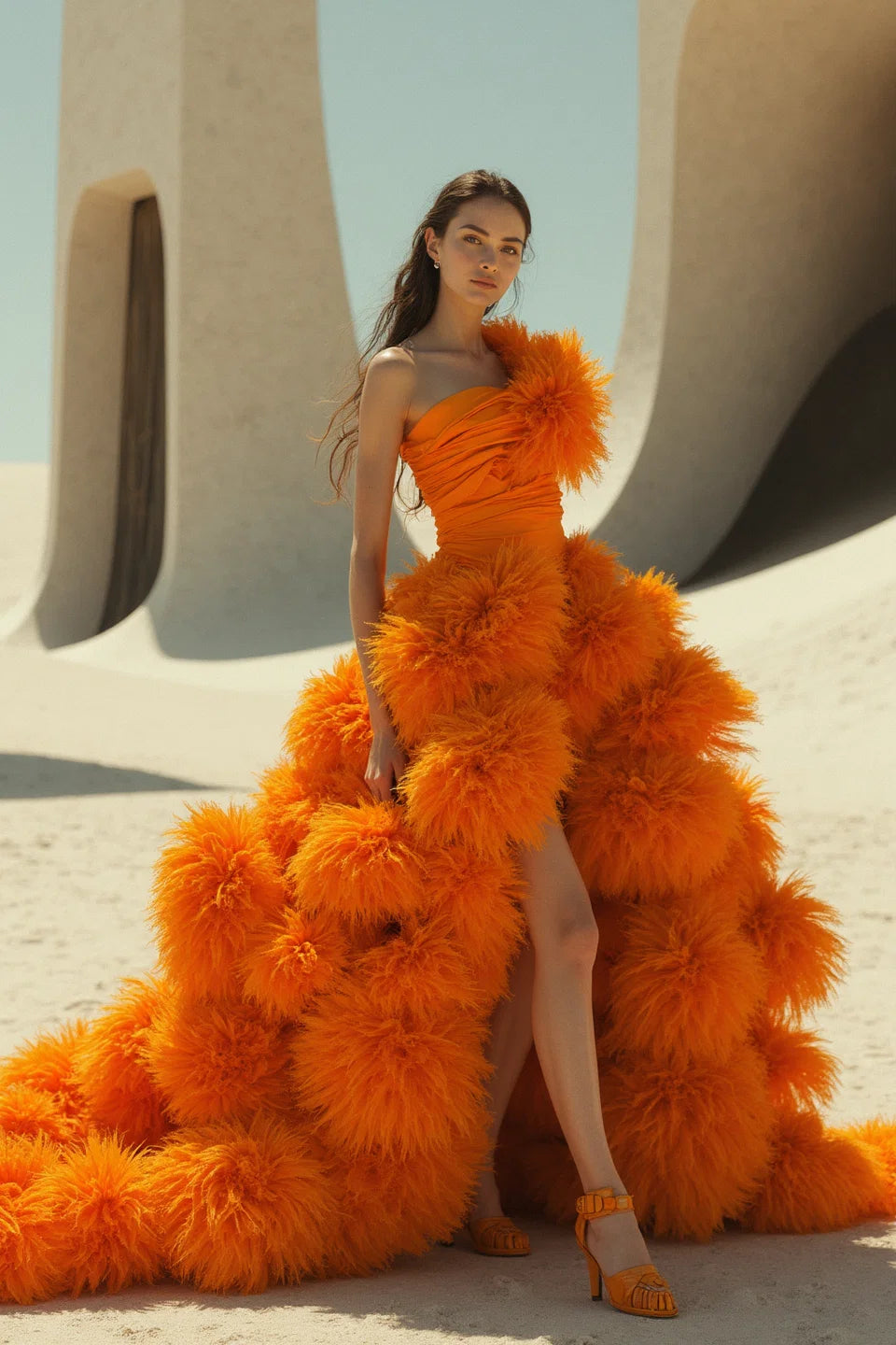 Bavishya Pom Gown
