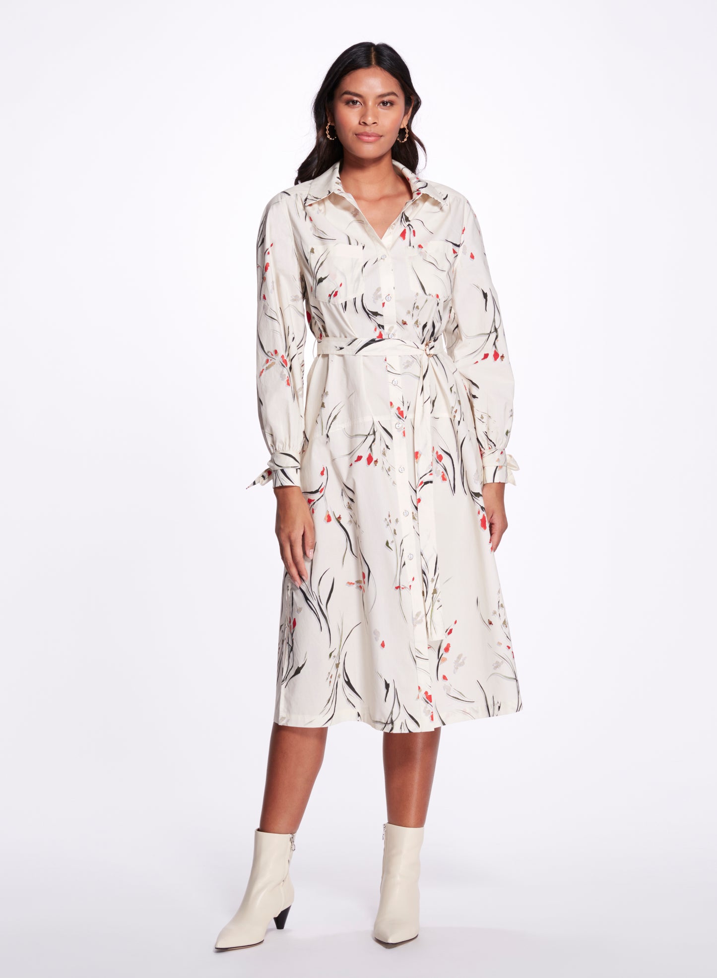 Long  Sleeve Shirt  Dress