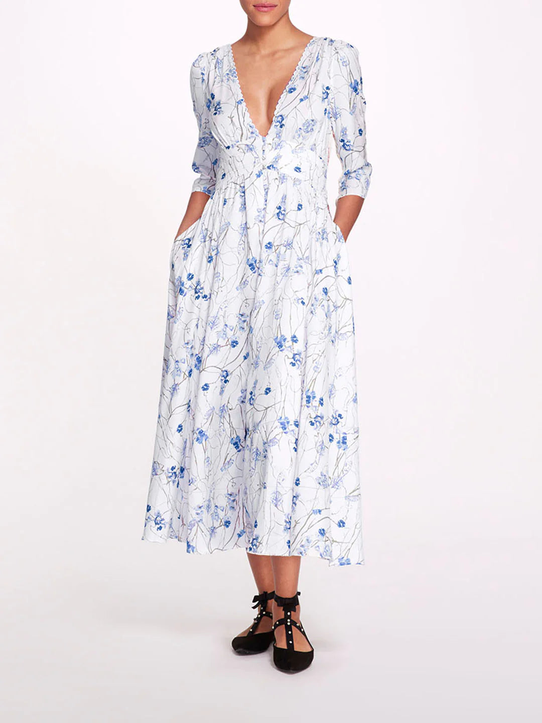 Carnation Midi Dress