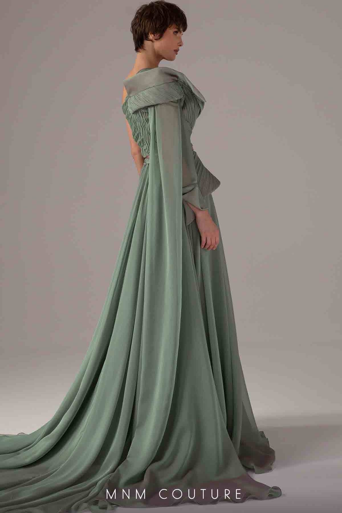 Dramatic Organza Elegance Gown