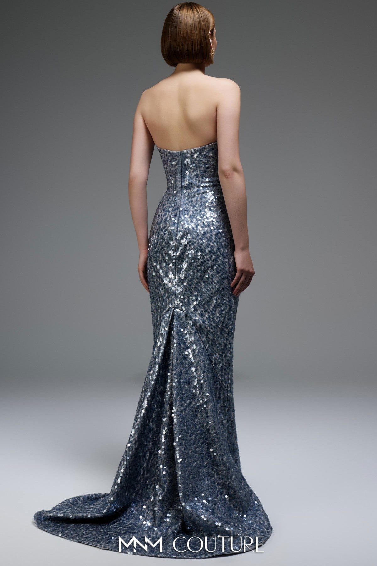 Sequin Column Gown