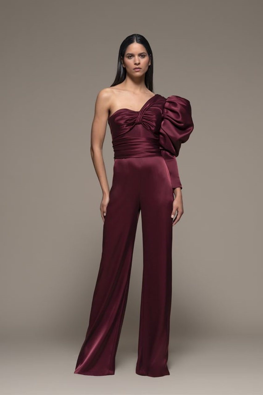 Barlassina One Shoulder Jumpsuit