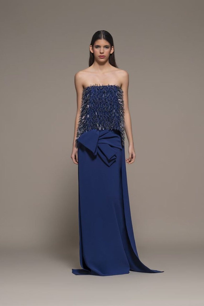 Balsorano Strapless Gown