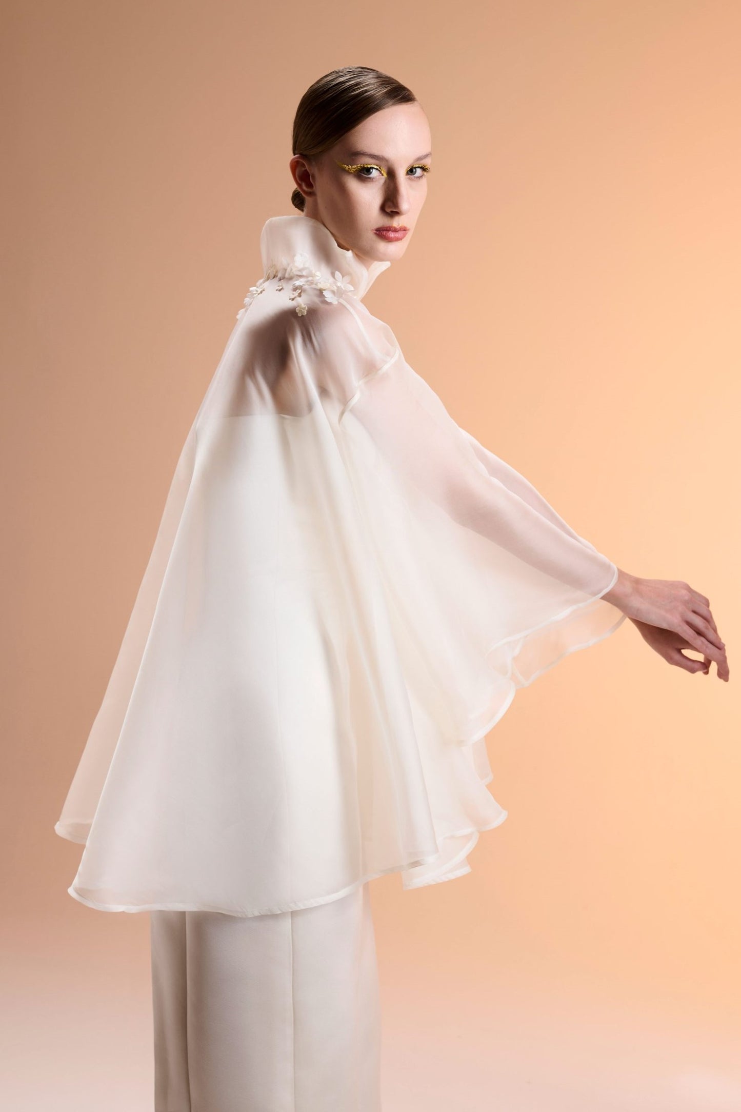 Aphrodyte Gown with Cape