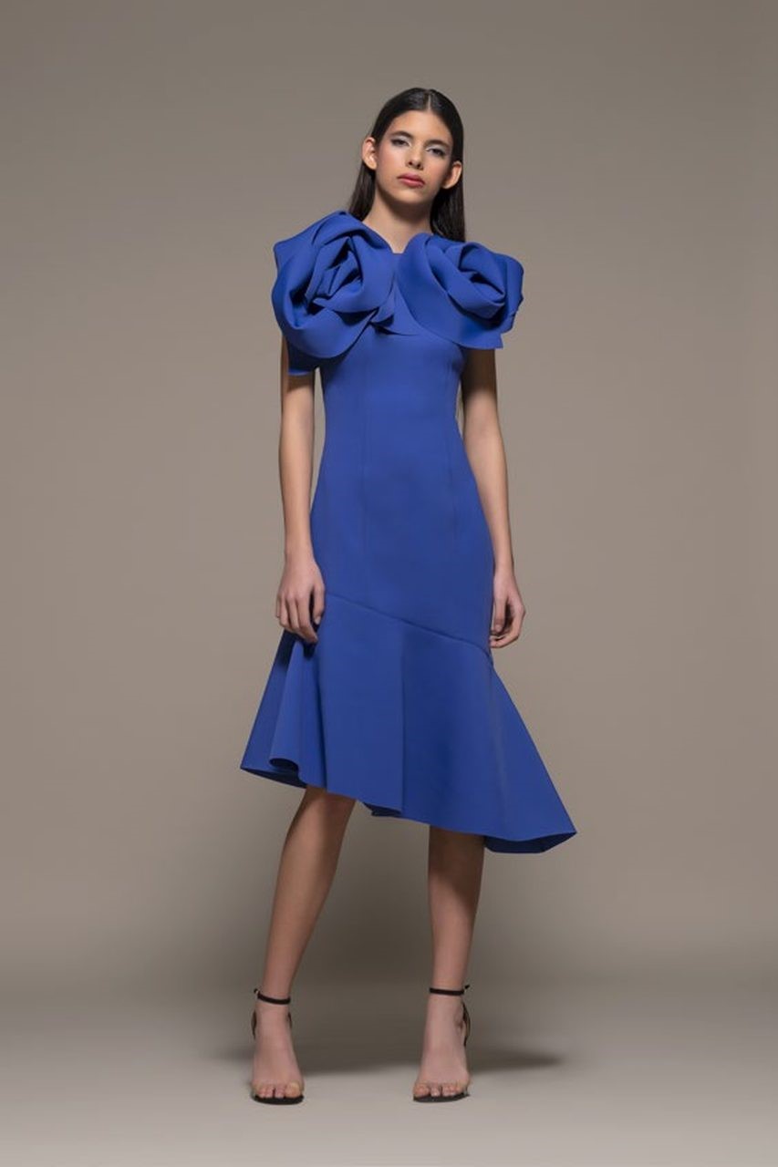 Barrea Rosette Dress