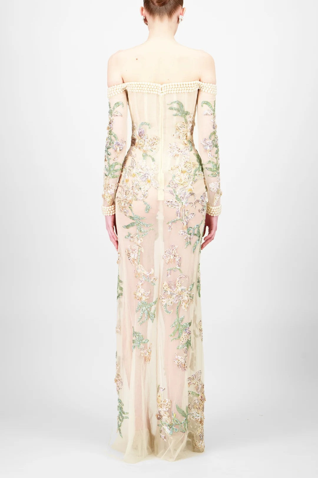 Off-Shoulder Long Dress