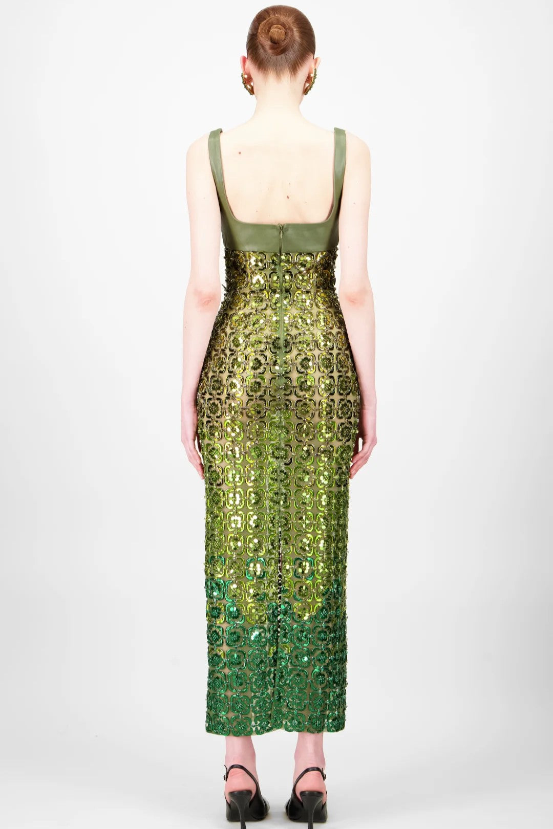 Glow Sequin Midi Dress