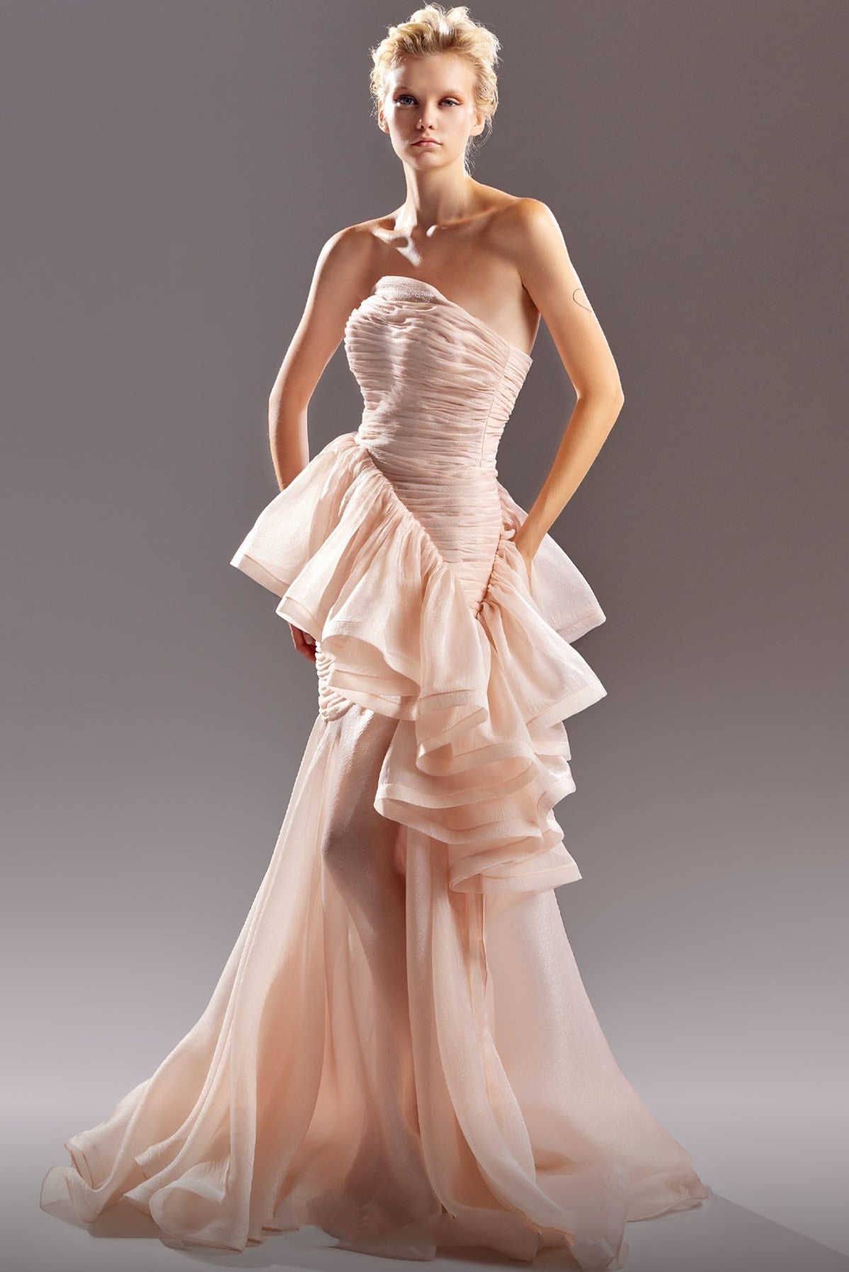 Twinkling Organza Gown