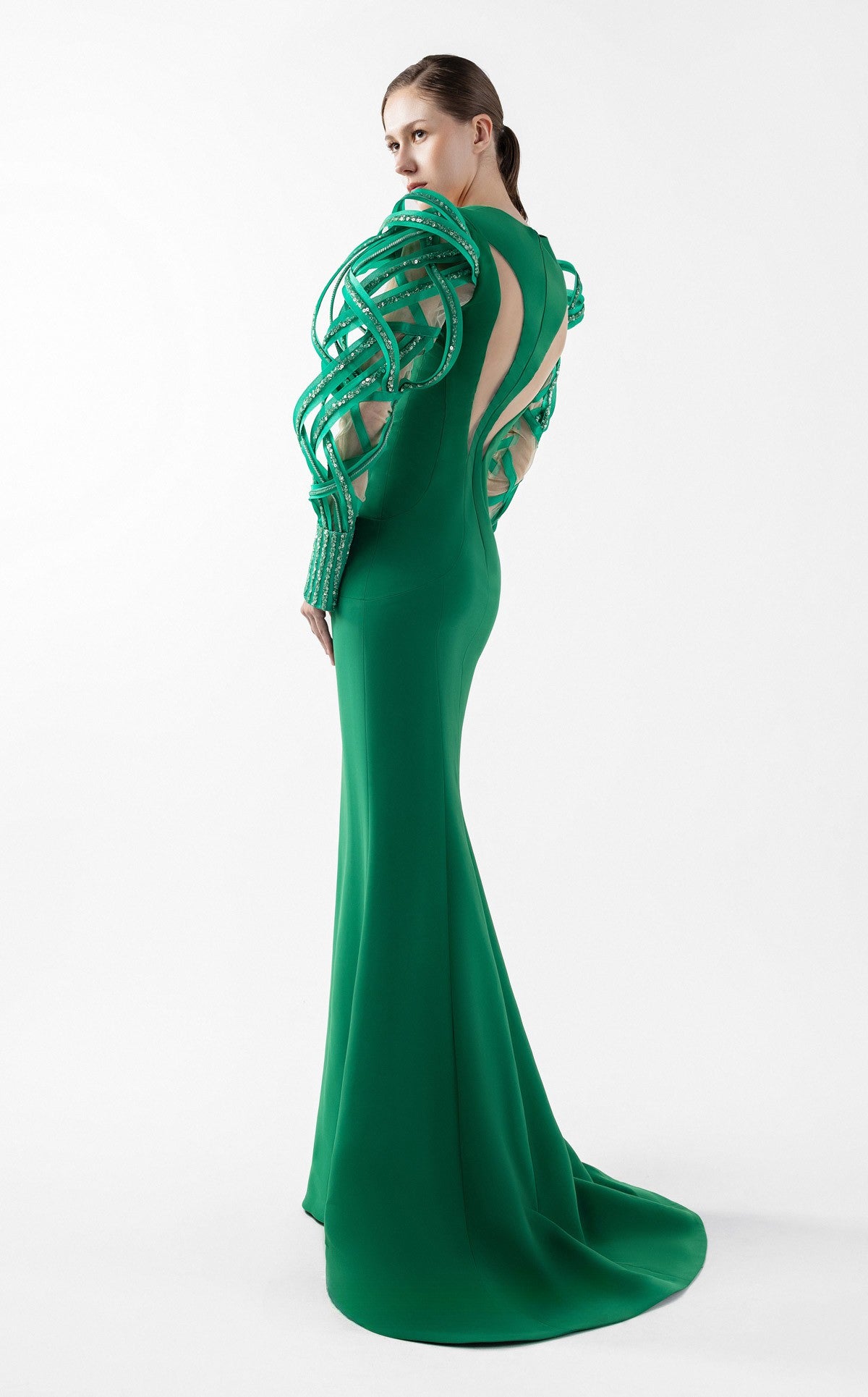 Sweetheart Neckline Gown