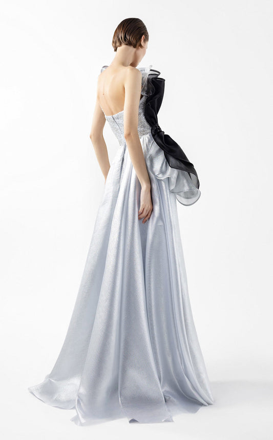 Strapless & Sleeveless Gown