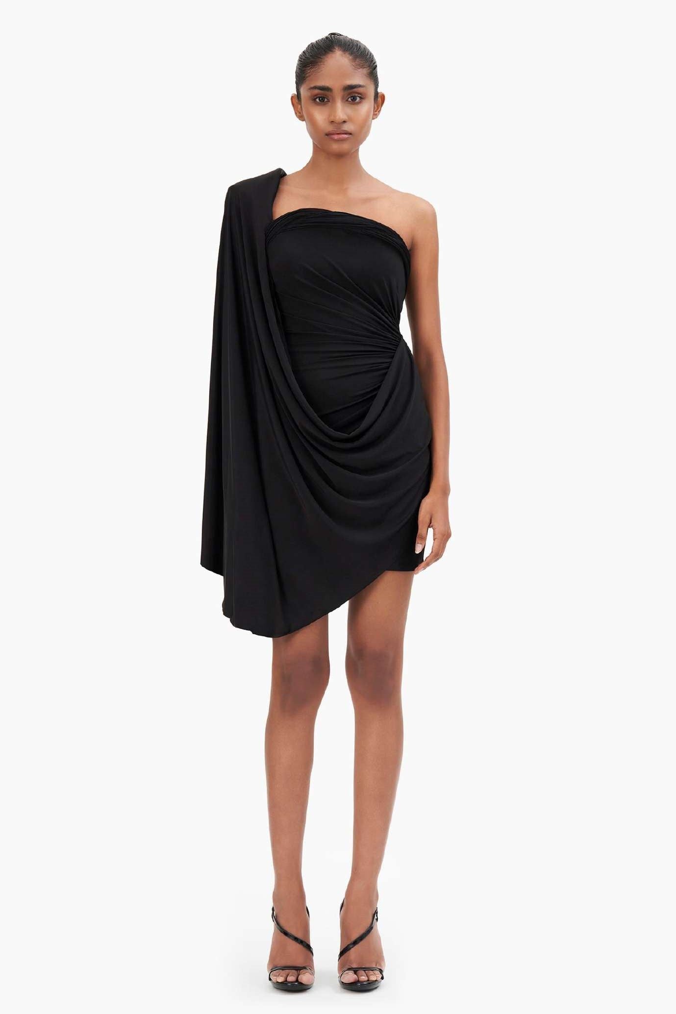 Sculpted Drape Dress