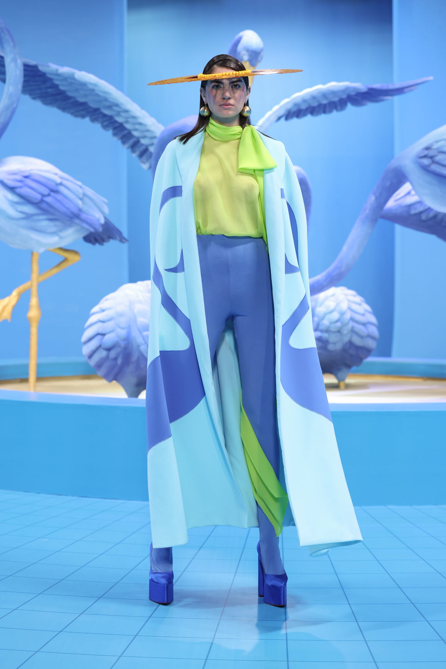 Top and Leggings with Cape