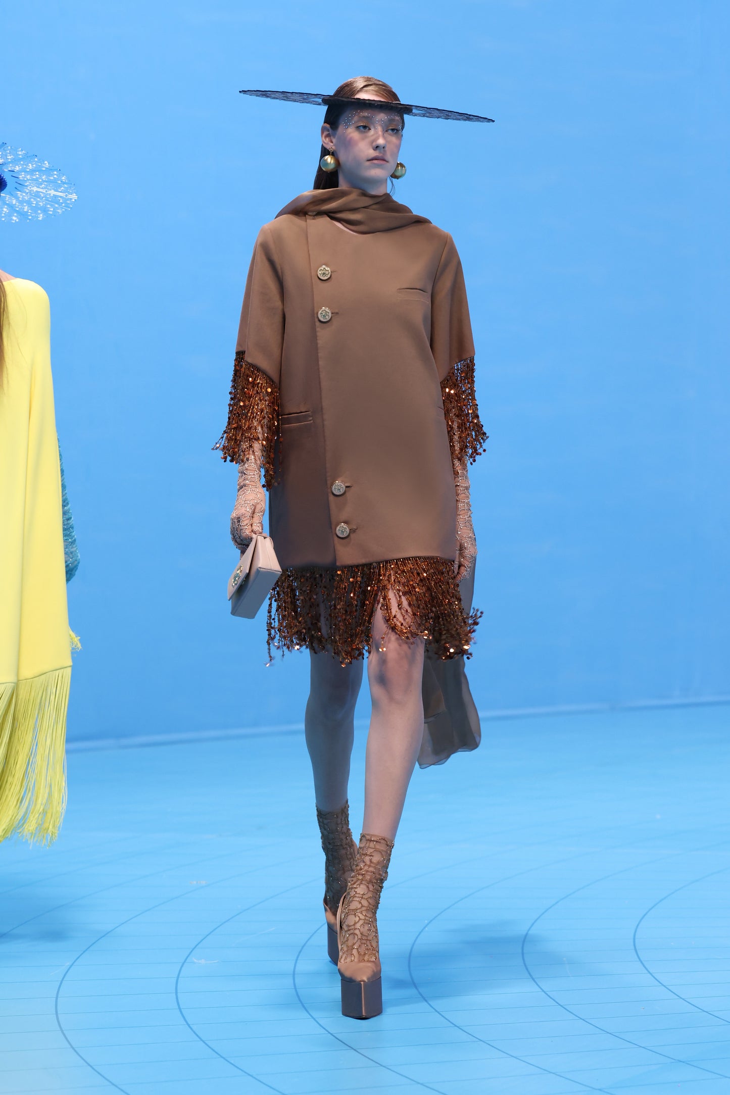 Charleston Fringe Coat Dress