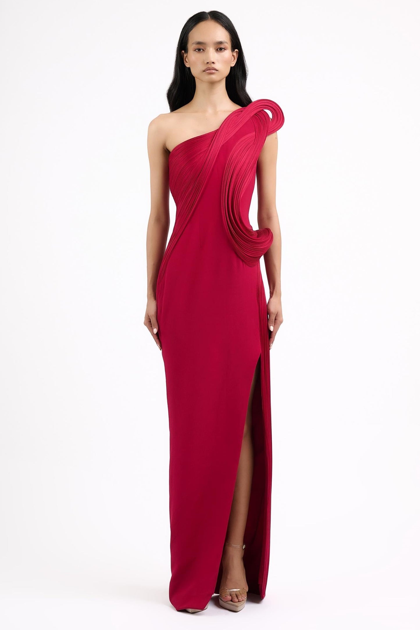Molded Wave Gown