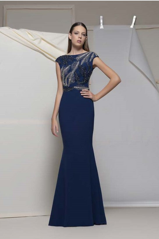 Arienzo Cap Sleeve Gown