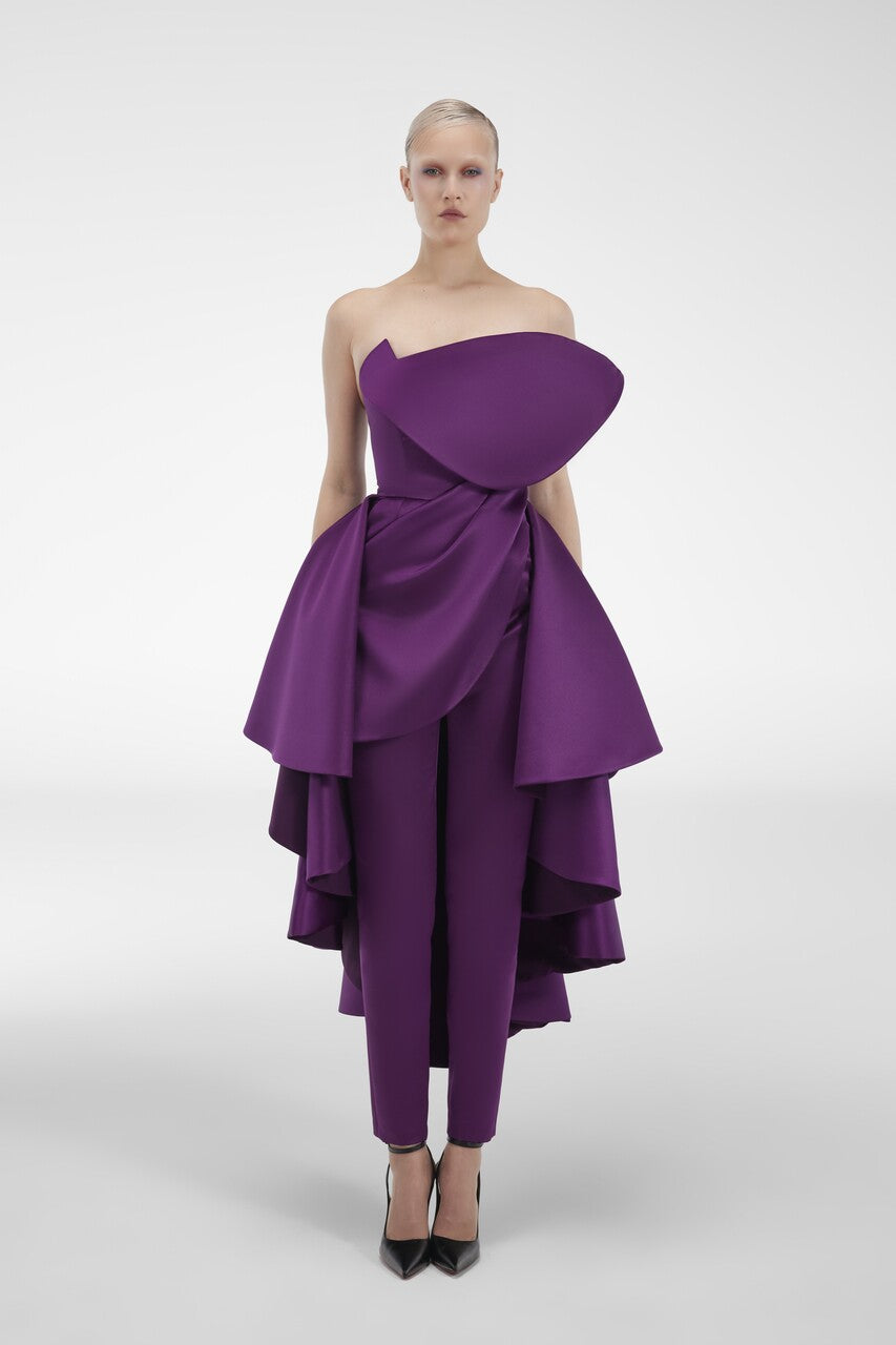 Satin Crepe Jumpsuit