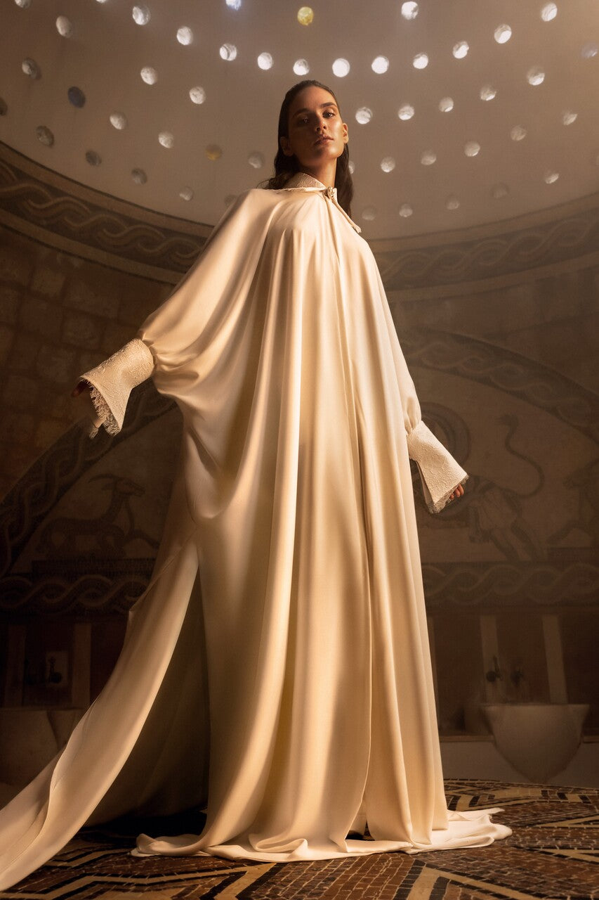 Charmeuse Abaya Gown