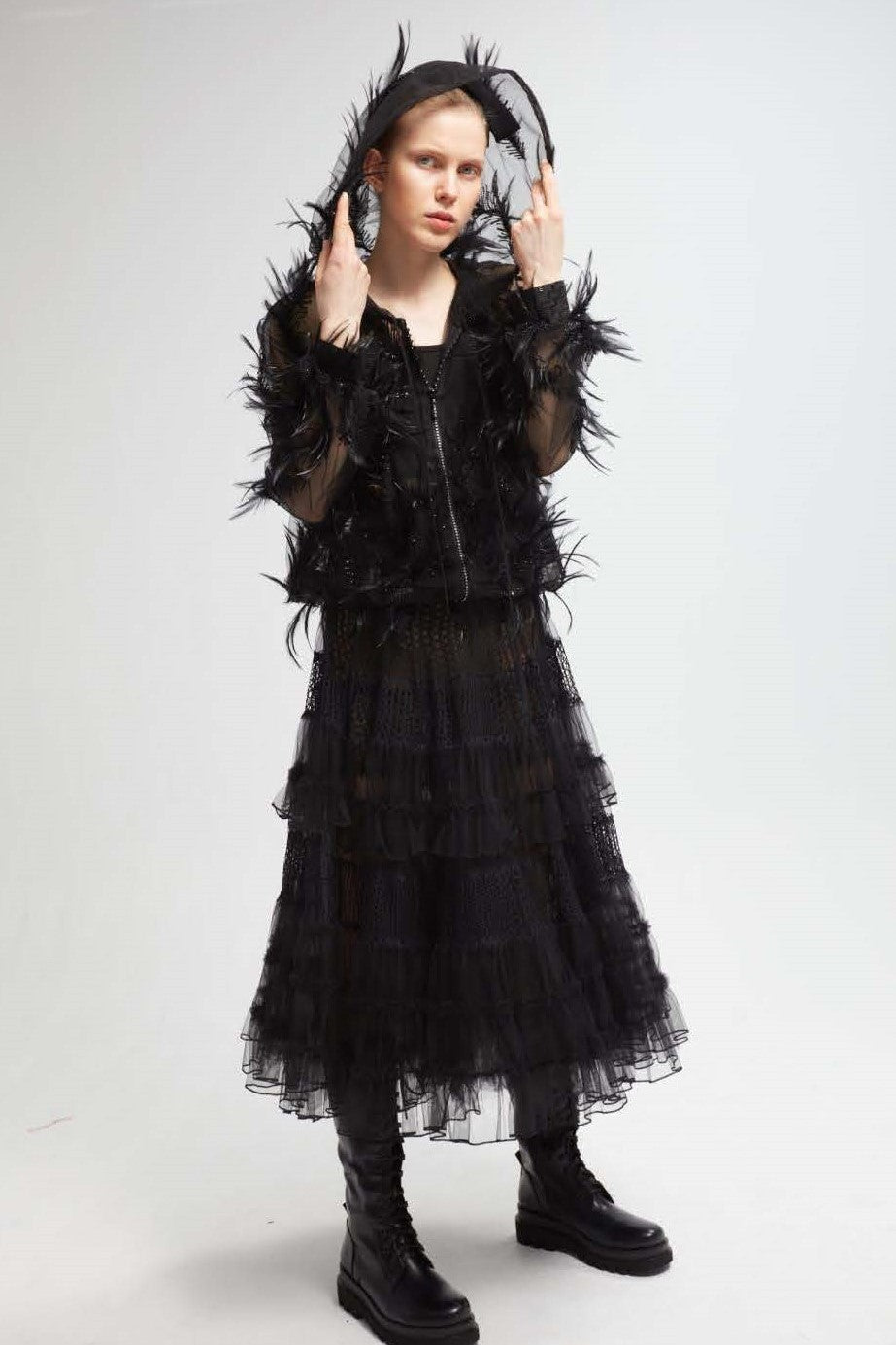 Bomber Jacket and Skirt