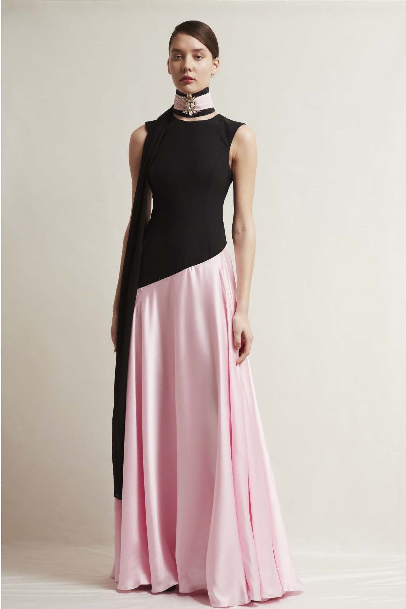 Mia Cady Satin Gown