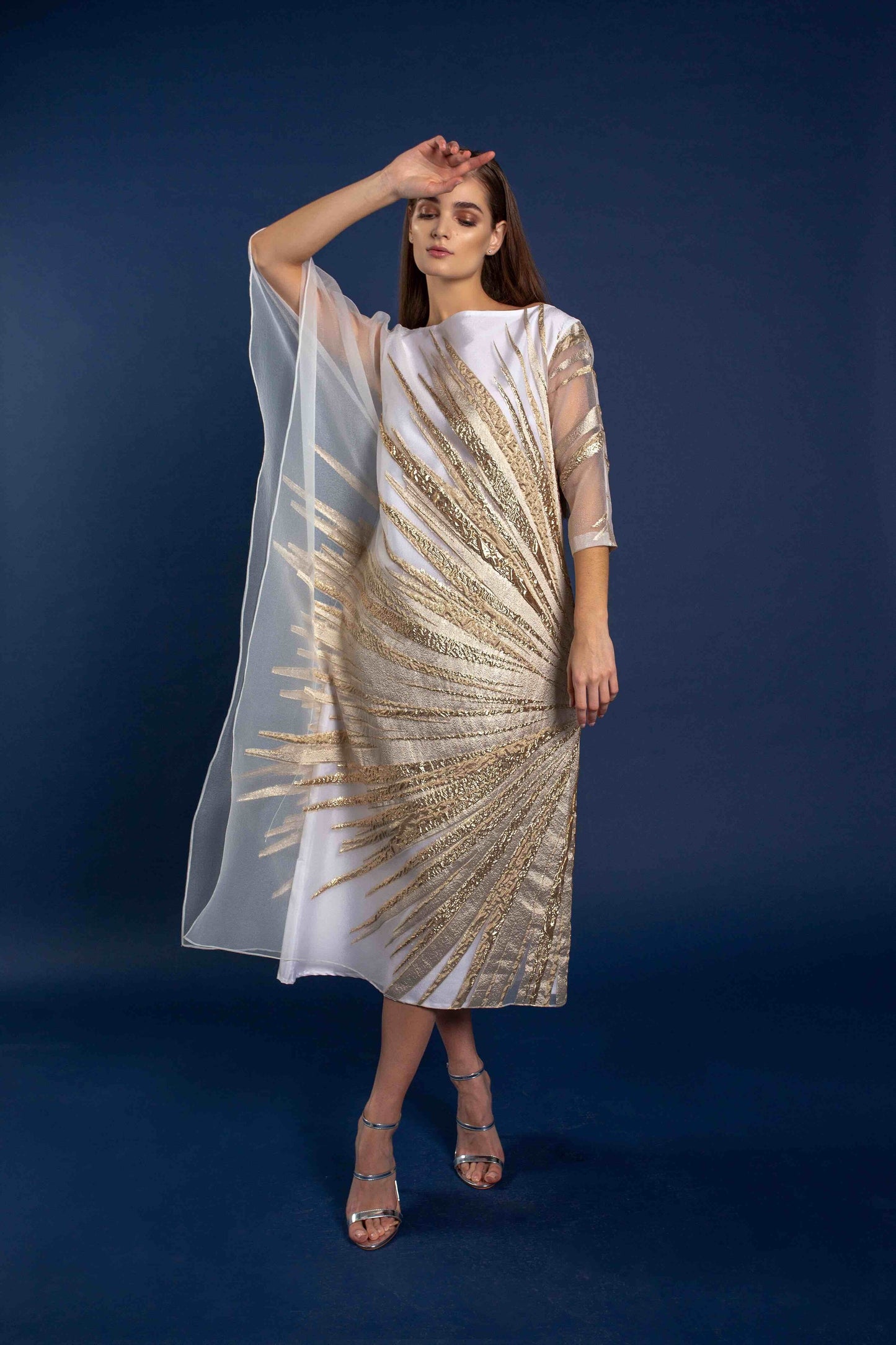 Laara Sunburst Kaftan