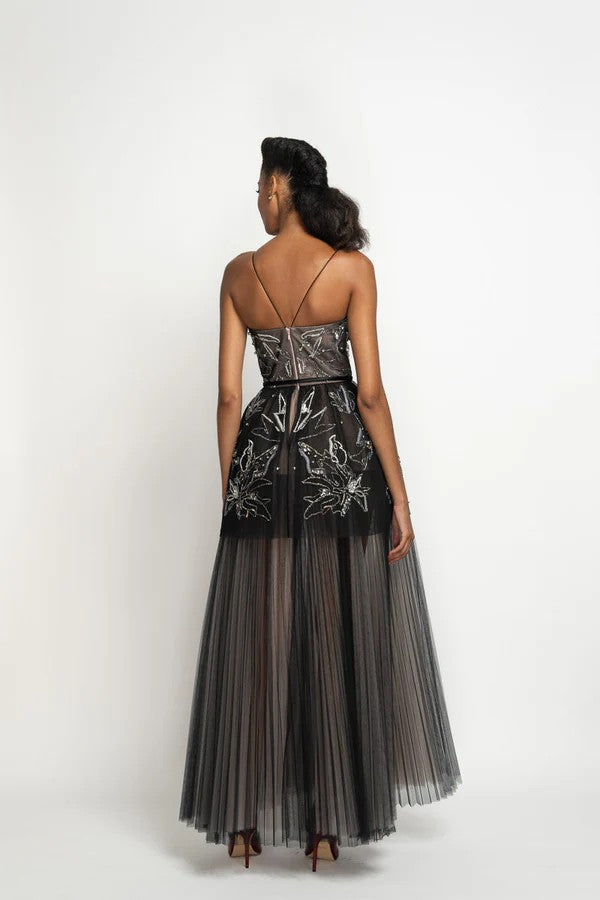 Onyx & Rose Tulle Gown