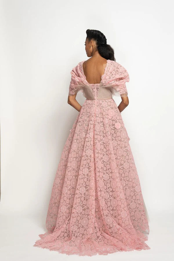 Blossom Smita Lace and Tulle Gown