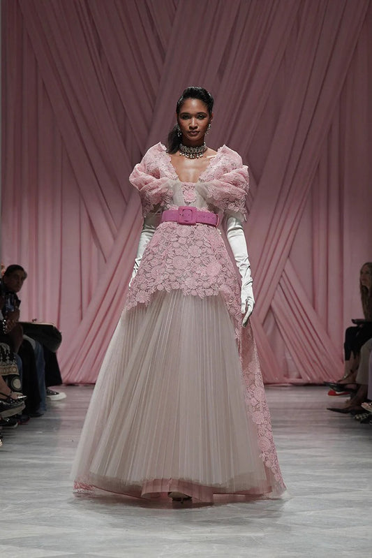 Blossom Smita Lace and Tulle Gown