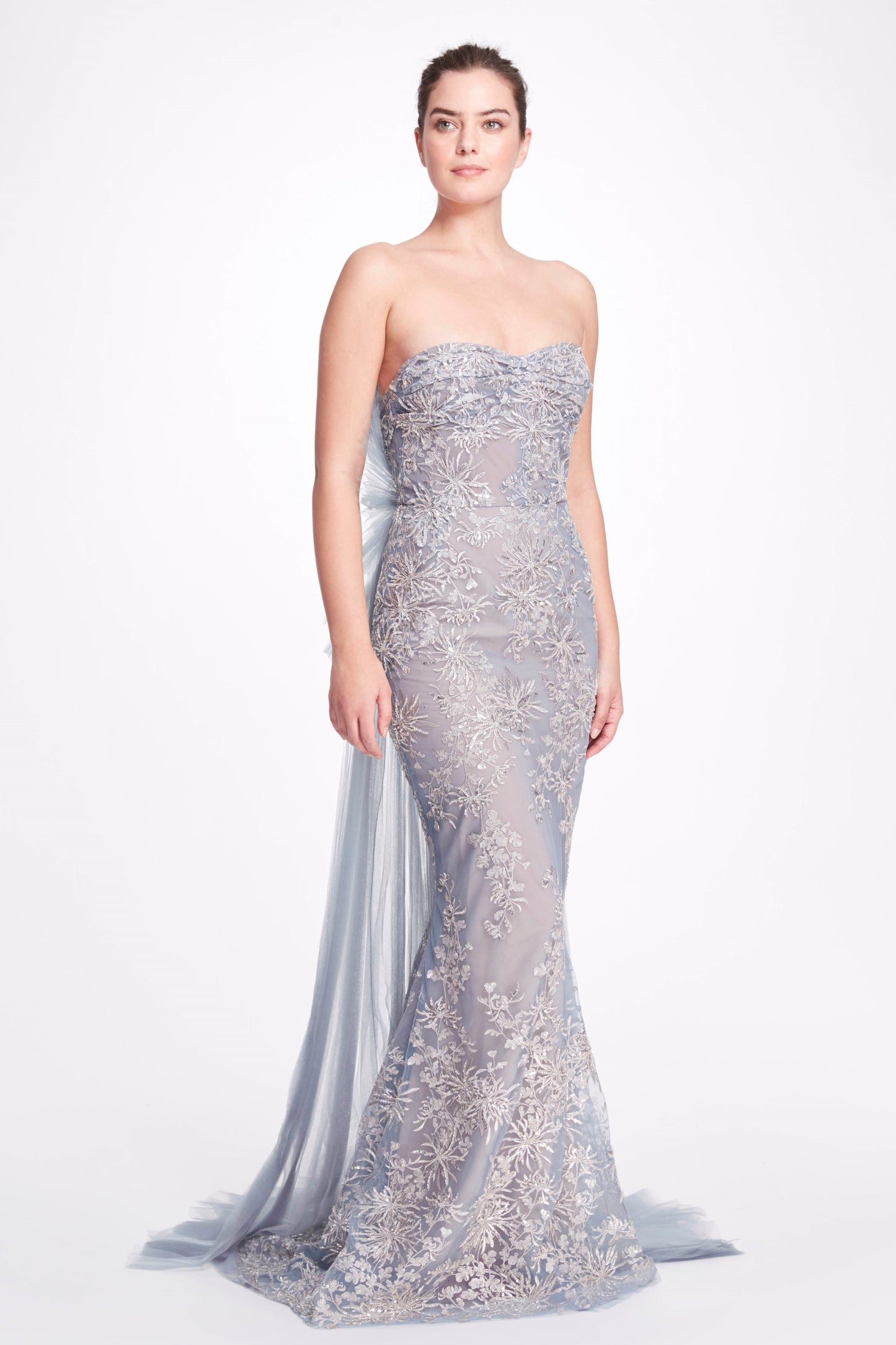 Strapless Fitted Gown