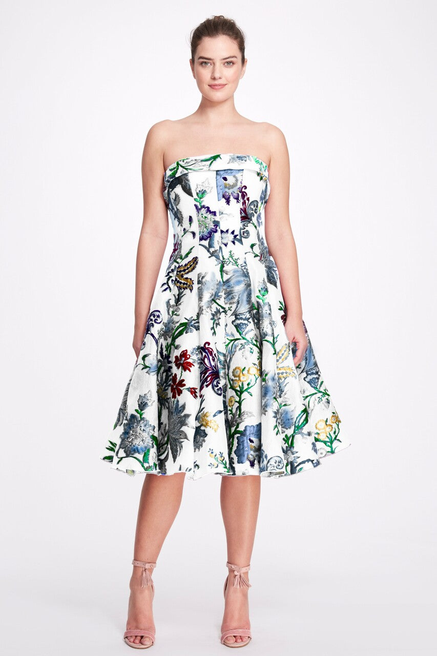 Fils Coupe  Strapless Dress