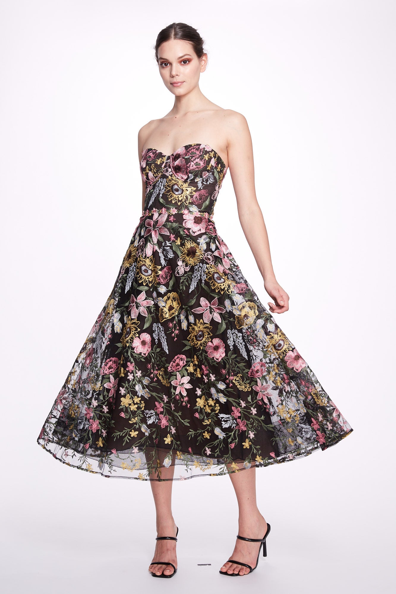 Corset Floral Dress