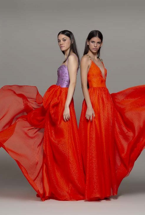 Alianoso Strapless Gown