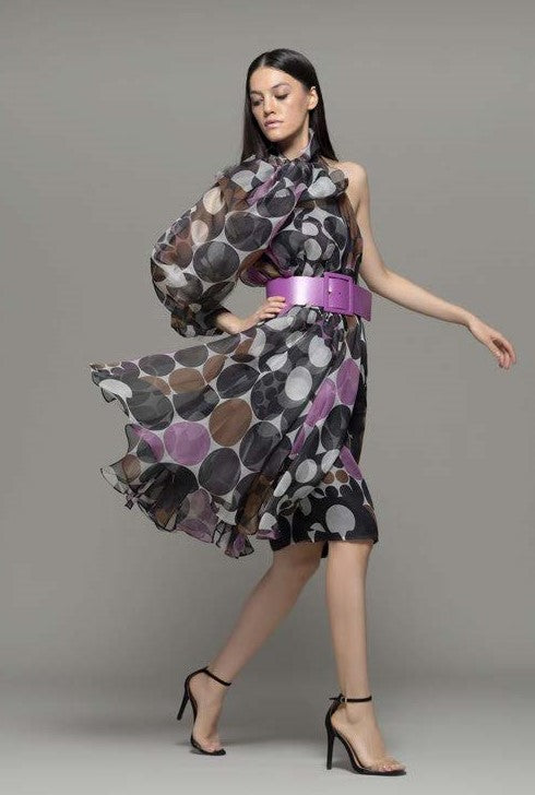 Anticoli Dot Print Dress