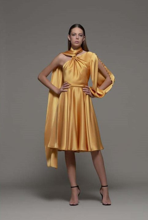 Arcevia One Shoulder Dress