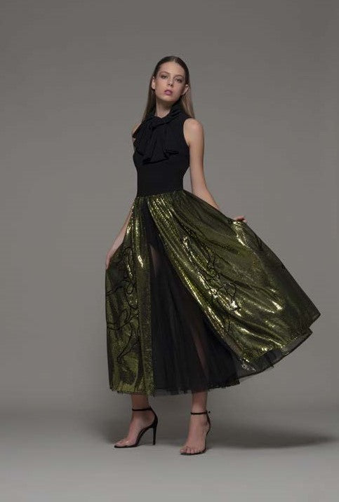 Agerola Sleeveless Midi Dress